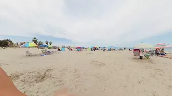 Badalona Beach - Barcelona Spain - Beach Walk - August 2022