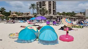 Palma Nova Beach Mallorca Spain too hot to be on the Beach????????