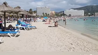 Palma Nova Beach Mallorca Spain too hot to be on the Beach????????