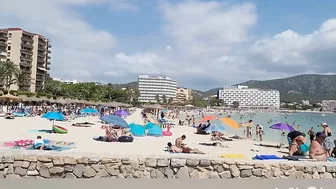 Palma Nova Beach Mallorca Spain too hot to be on the Beach????????