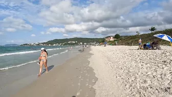 [Brazil Beach Walk] Beach Walk BIG DAY in Jurerê Beach,????Florianópolis, Brazil | 4K