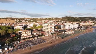 La spiaggia di #silvimarina con #djimini3pro e #djifpv