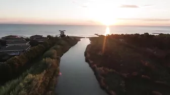 La spiaggia di #silvimarina con #djimini3pro e #djifpv