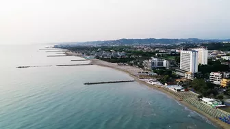 La spiaggia di #silvimarina con #djimini3pro e #djifpv