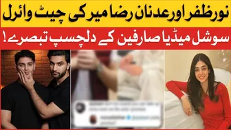 Noor Zafar Khan And Adnan Raza Mir Instagram Chit Chat Revealed | Famous Actress And Model | BOL