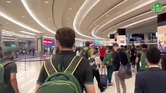 Amsterdam to Dubai - The Travel Diary of the Pakistan Team #AsiaCup2022 | PCB | MA2L