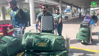 Amsterdam to Dubai - The Travel Diary of the Pakistan Team #AsiaCup2022 | PCB | MA2L