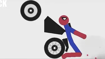 Spiderman vs Stickman | Stickman Dismounting funny moments | Best Falls