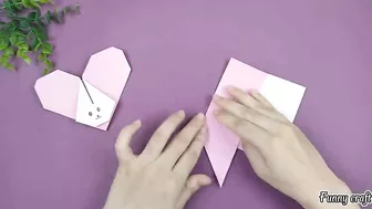 Heart With A Cute Rabbit Shape | DIY Funny Fingers