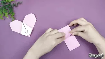 Heart With A Cute Rabbit Shape | DIY Funny Fingers