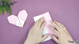 Heart With A Cute Rabbit Shape | DIY Funny Fingers