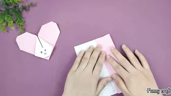 Heart With A Cute Rabbit Shape | DIY Funny Fingers