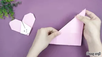 Heart With A Cute Rabbit Shape | DIY Funny Fingers