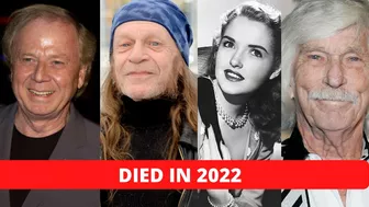 Famous Hollywood Celebrity Who Died Recently August 2022