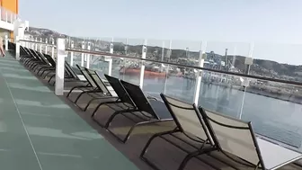 Running Track on Celebrity Beyond Cruise Ship. Take a Quick Tour of the Running Track and Area