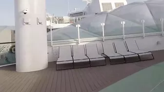 Running Track on Celebrity Beyond Cruise Ship. Take a Quick Tour of the Running Track and Area