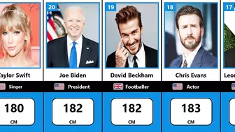 Celebrity Height Comparison