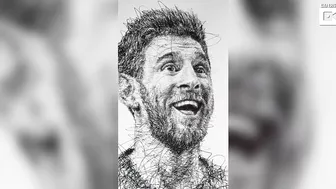 Artist Creates Incredible Celebrity Portraits Using Scribbles