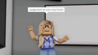 When your teacher is a karen (meme) ROBLOX