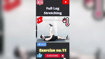 Full Leg Stretching at home | Exercise no.11 | Fitness plus Gadgets