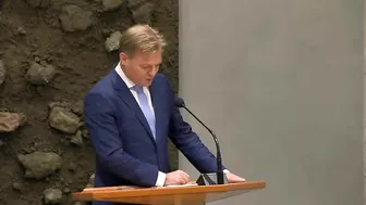 Pieter OMTZIGT tegen KABINET: "Gijzel de samenleving niet langer"