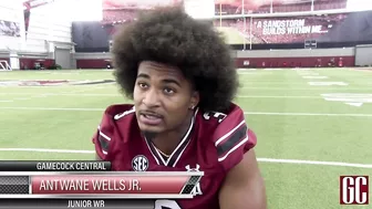 Antwane Wells Jr. welcomes new challenge of playing at South Carolina football | #secfootball