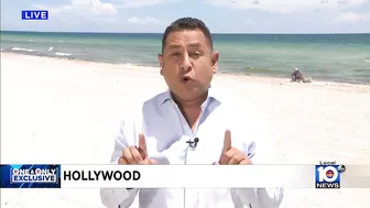 Cuban migrant boat causes stir after washing ashore on Hollywood Beach