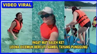 BERCUTI DENGAN PAKAI BIKINI, LEONA DICÈMÙH GARA-GARA BIKINI TAYANG PUŃGGÙNĞ