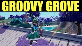 Land at Groovy Grove or Fungi Farm and travel to The Glow in a single match Location - Fortnite