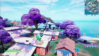 Land at Groovy Grove or Fungi Farm and travel to The Glow in a single match Location - Fortnite