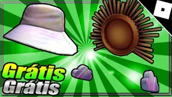 Novos itens Grátis!! [Cloud Hair Clips, Holo Hat, Headpiece] Roblox Evento NARS Color Quest