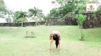 Yoga Vs Walk ? Less time what to do : Yoga or walk ? Easy Standing yoga workout at park for health