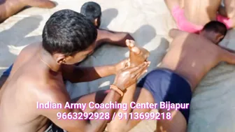 Agniveer Stretching Legs Thai Massage #viral #video #massage #body #army #workout #share #youtube