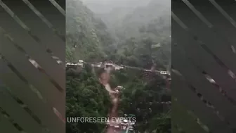 Uttarakhand Flood And Landslide Compilation : Mother nature angry caught on camera