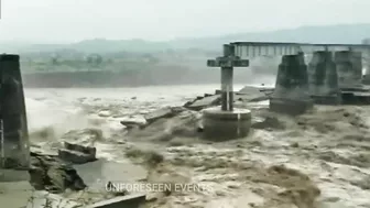 Uttarakhand Flood And Landslide Compilation : Mother nature angry caught on camera