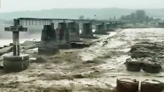 Uttarakhand Flood And Landslide Compilation : Mother nature angry caught on camera