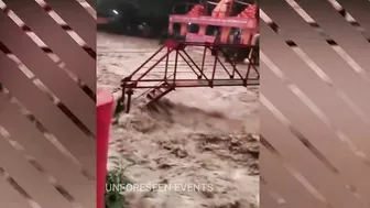 Uttarakhand Flood And Landslide Compilation : Mother nature angry caught on camera