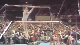 The Evolution of The Uneven Bars | 1930-2022 Gymnastics Compilation!