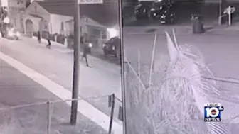 Shooting caught on camera in Dania Beach