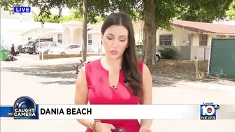 Shooting caught on camera in Dania Beach