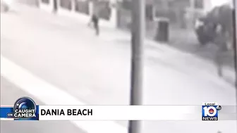 Shooting caught on camera in Dania Beach