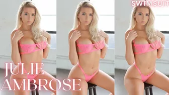 Julie Ambrose Hot Pink Bikini Model