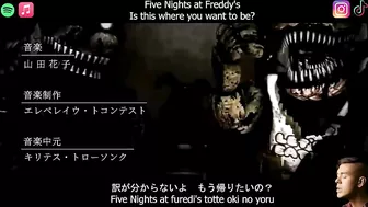 I gave Five Nights at Freddy's an Anime Opening Theme Full Version (TLT J-Metal Cover)