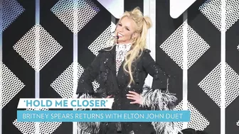 Britney Spears Makes Her Official Return to Music with Elton John | PEOPLE