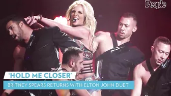 Britney Spears Makes Her Official Return to Music with Elton John | PEOPLE