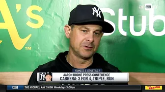 Aaron Boone on big games from Judge and Cole