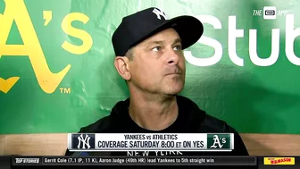 Aaron Boone on big games from Judge and Cole