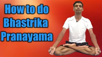 Bhastrika Pranayama | Breath of Fire | #yogaandfitnesswithshiva #yoga #workout #shorts