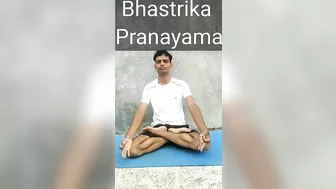 Bhastrika Pranayama | Breath of Fire | #yogaandfitnesswithshiva #yoga #workout #shorts