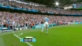 Highlights! | Man City 4-2 Crystal Palace | Haaland scores first hat-trick for City!